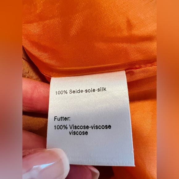 A K R I S  PUNTO
Peach Denim Belted Mini Dress - Picture 4 of 6